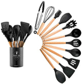 Professional Manufacture Kitchen Tools Silicone Kitchen Accessories Cooking Utensils Customized Logo Sustainable 3000pcs